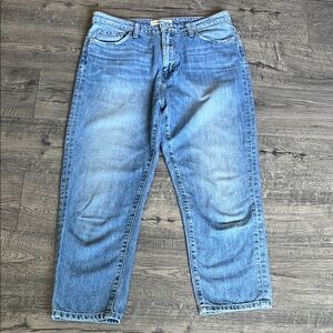 Flying Monkey Light Blue Cropped Jeans